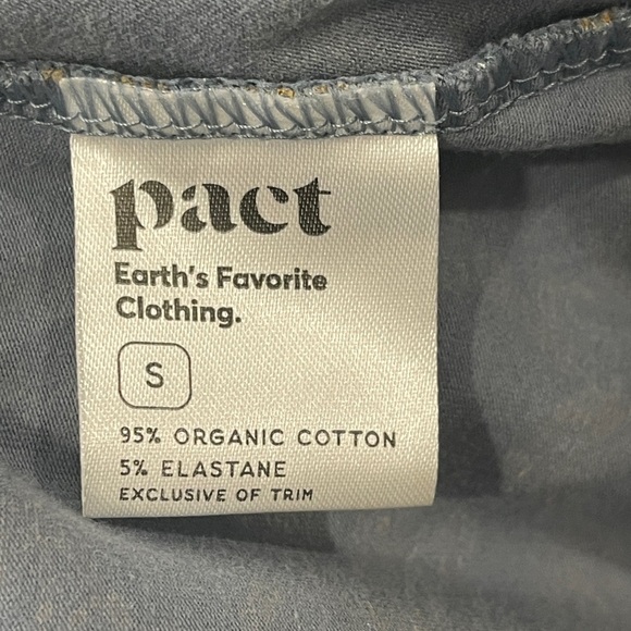 PACT Organic Cotton Floral Fit & Flare Midi Twist Open Back Dress Small - Picture 4 of 5